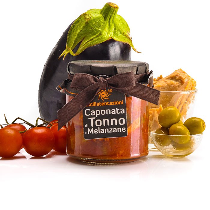 Caponata di tonno e melanzane