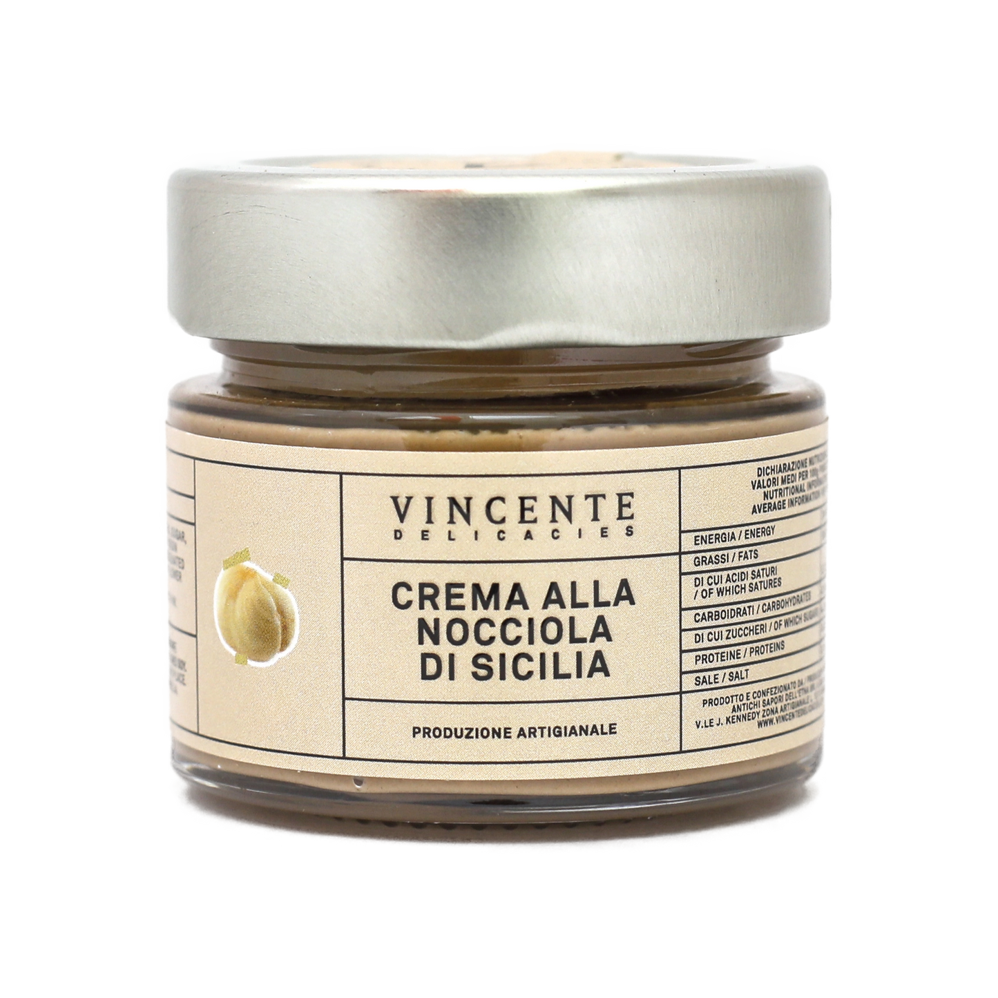 Crema alle Nocciole di Sicilia