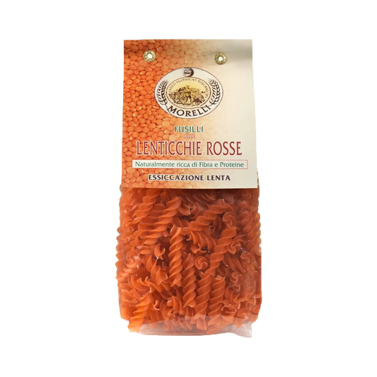 Fusilli alle lenticchie rosse