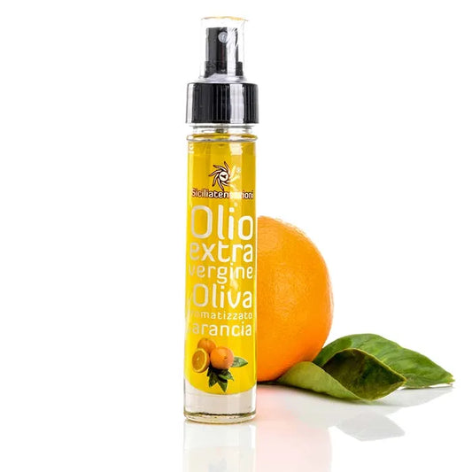 Olio aromatizzato all'arancia
