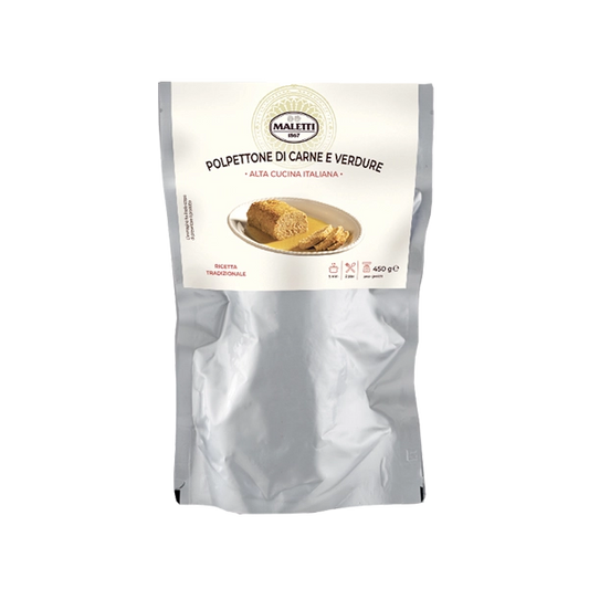 Polpettone di carne e verdure