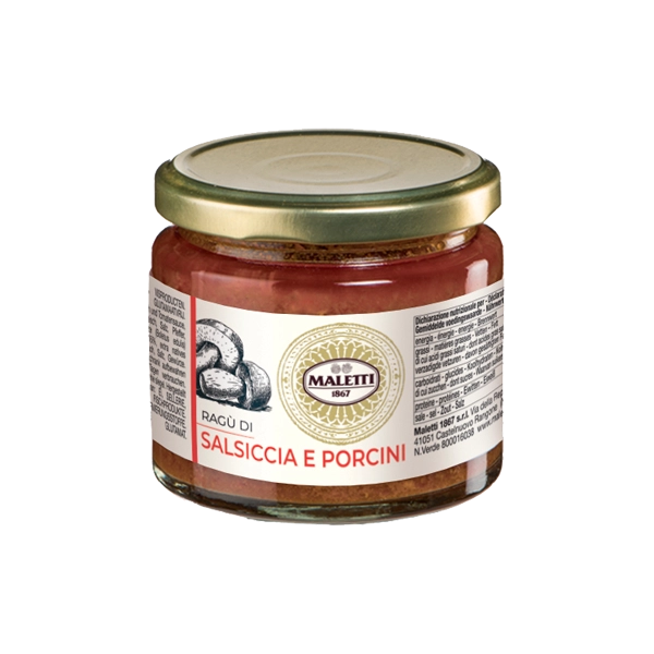 Ragù di salsiccia e porcini