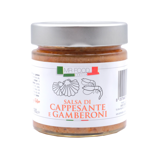 Salsa di cappesante e gamberoni