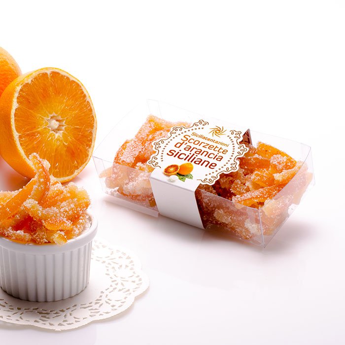 Scorzette d'arancia siciliana
