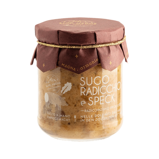 Sugo di radicchio e speck