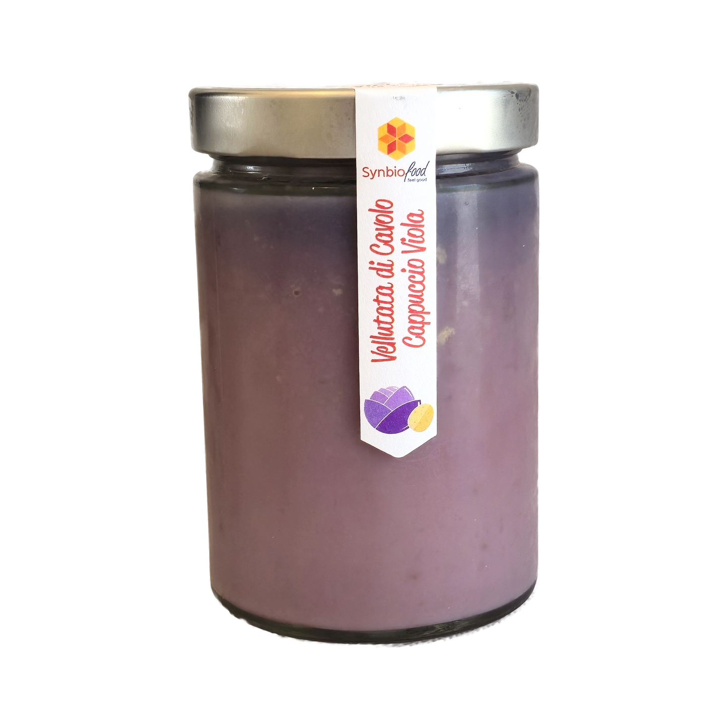 Vellutata di cavolo cappuccio viola
