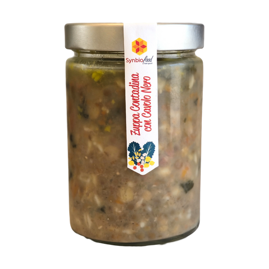 Zuppa contadina con cavolo nero